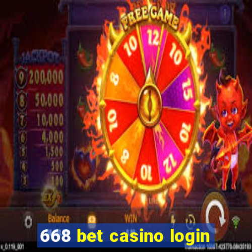 668 bet casino login