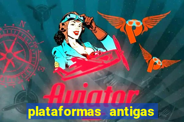 plataformas antigas de jogos