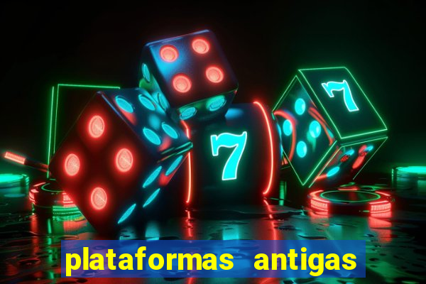 plataformas antigas de jogos