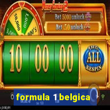 formula 1 belgica