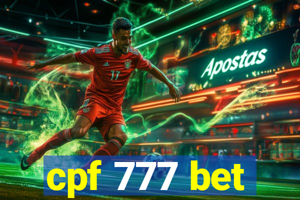 cpf 777 bet