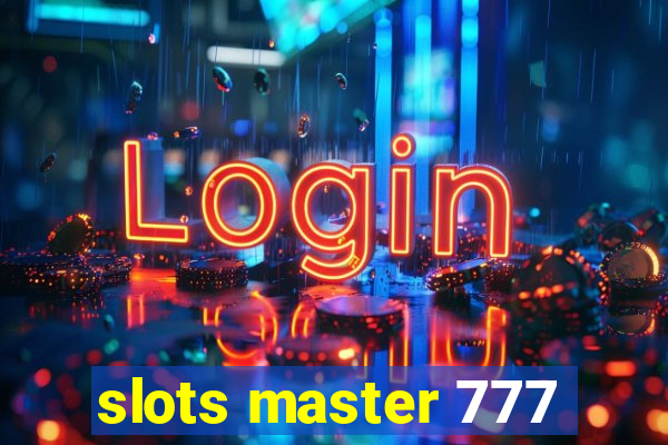 slots master 777