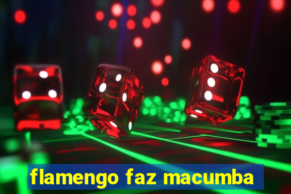 flamengo faz macumba