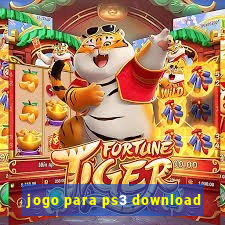 jogo para ps3 download