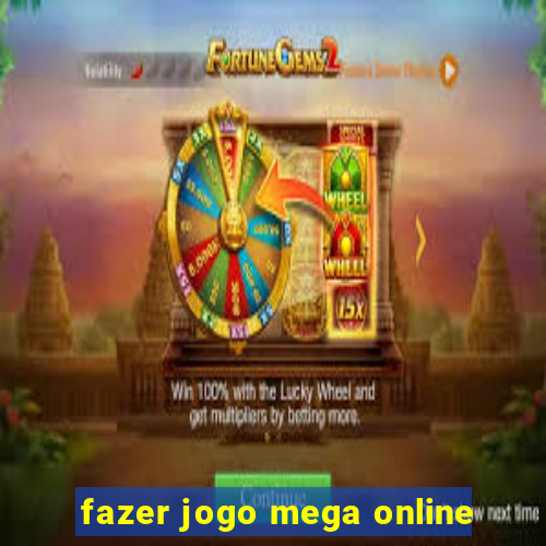 fazer jogo mega online