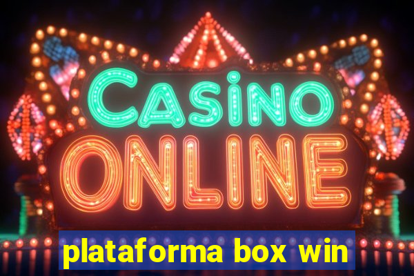 plataforma box win