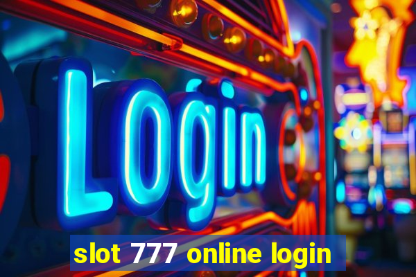 slot 777 online login