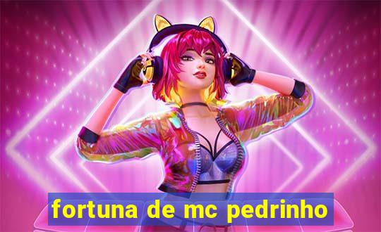 fortuna de mc pedrinho