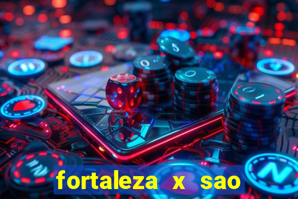 fortaleza x sao paulo palpite