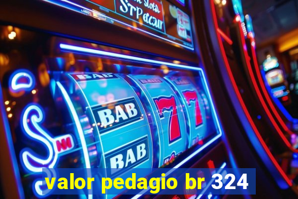 valor pedagio br 324