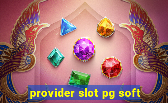 provider slot pg soft