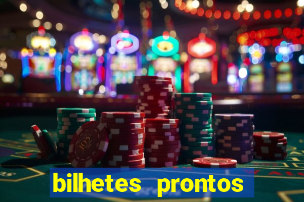 bilhetes prontos apostas esportivas