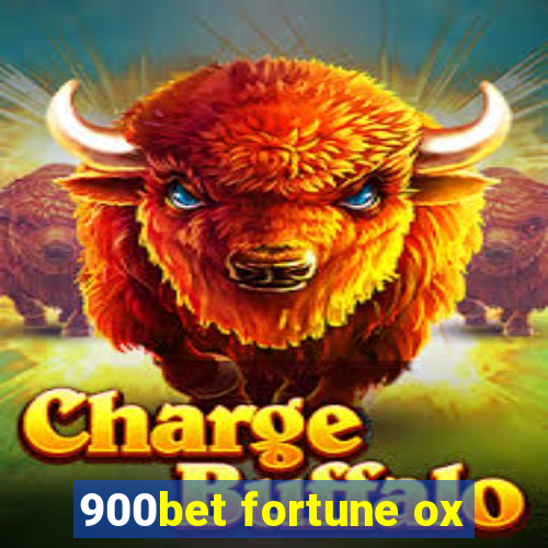 900bet fortune ox