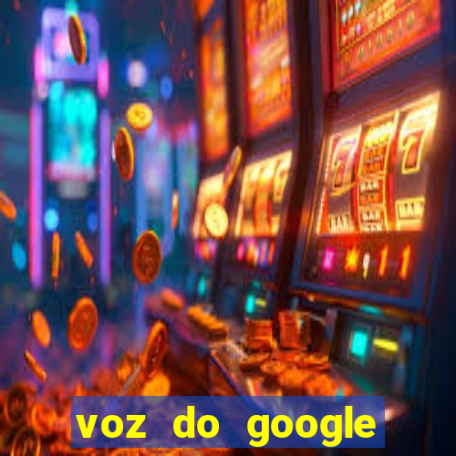 voz do google tradutor homem