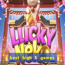 best high 5 games slot sites