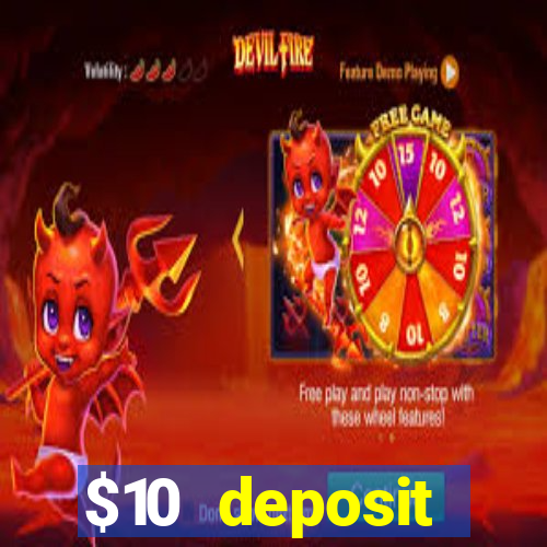 $10 deposit australian casino