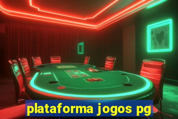 plataforma jogos pg