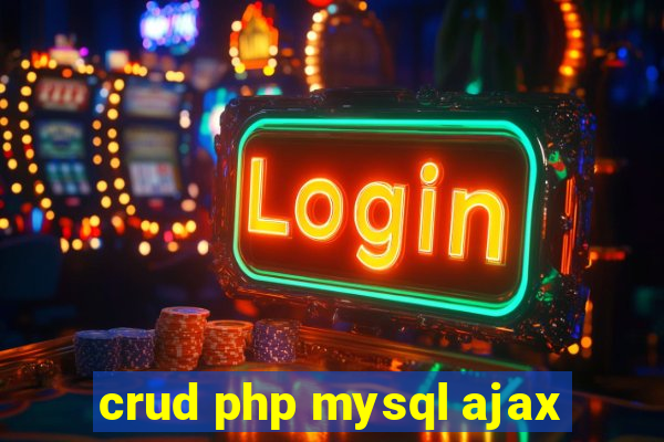 crud php mysql ajax