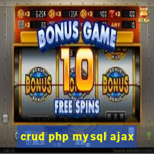 crud php mysql ajax