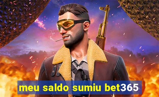 meu saldo sumiu bet365