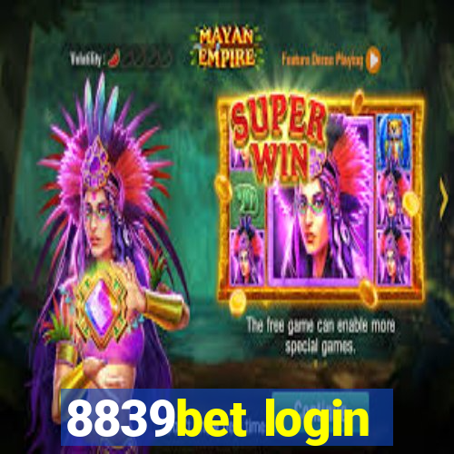 8839bet login