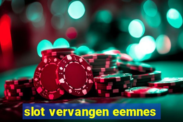 slot vervangen eemnes