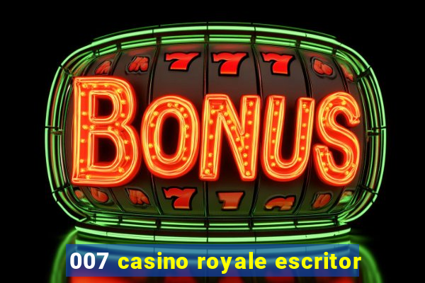 007 casino royale escritor