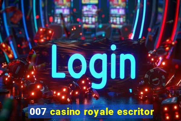 007 casino royale escritor