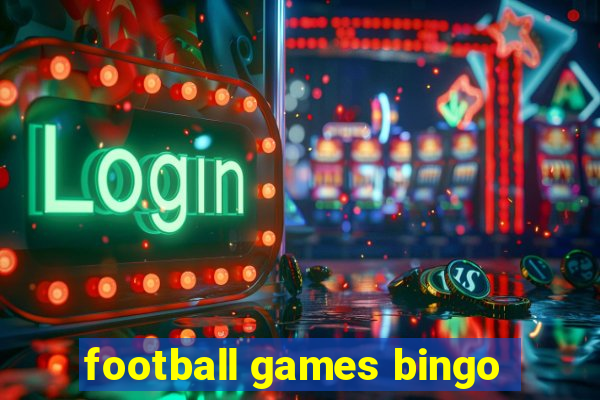 football games bingo