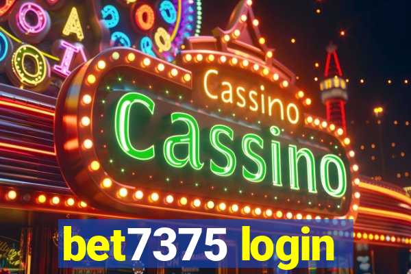 bet7375 login