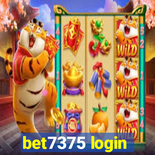 bet7375 login