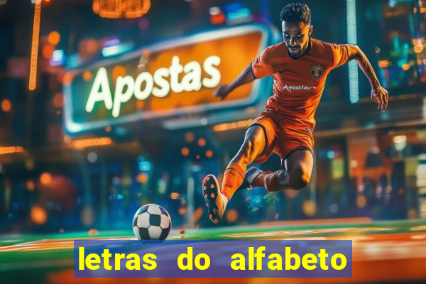 letras do alfabeto personalizadas para imprimir