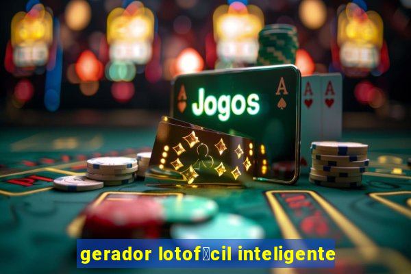 gerador lotof谩cil inteligente