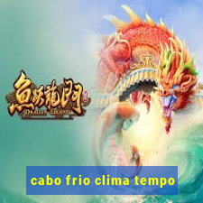 cabo frio clima tempo