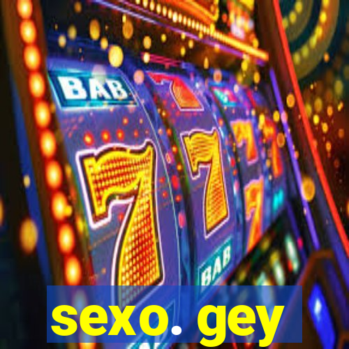 sexo. gey