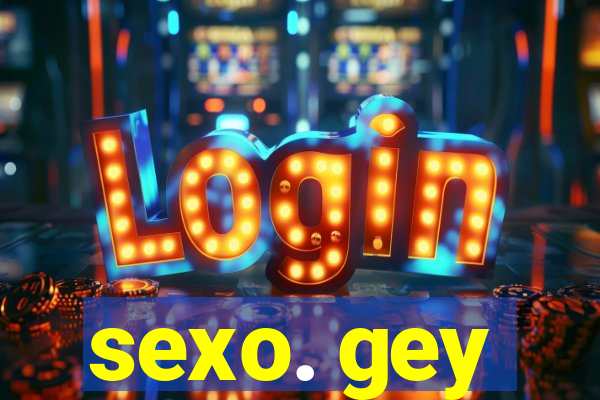 sexo. gey