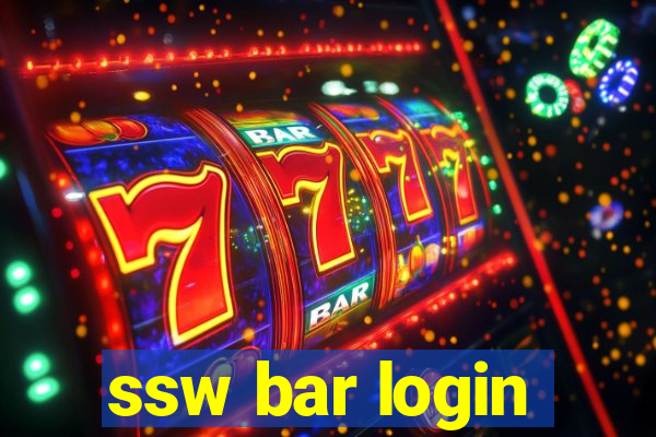 ssw bar login