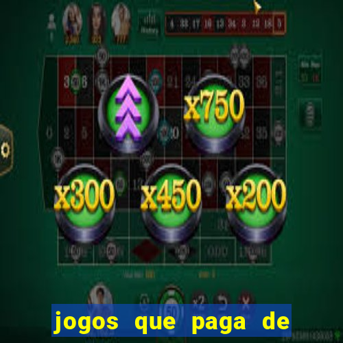 jogos que paga de verdade pelo pix