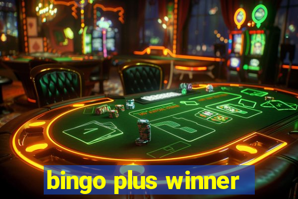 bingo plus winner