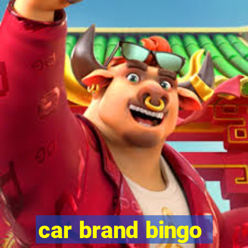 car brand bingo