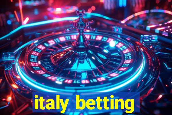 italy betting