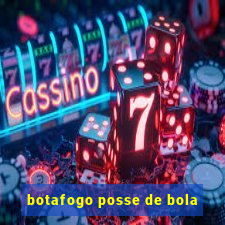 botafogo posse de bola