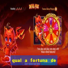 qual a fortuna de chico moedas