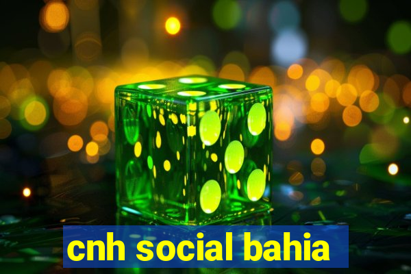 cnh social bahia