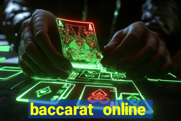 baccarat online casino games in canada