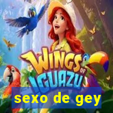 sexo de gey