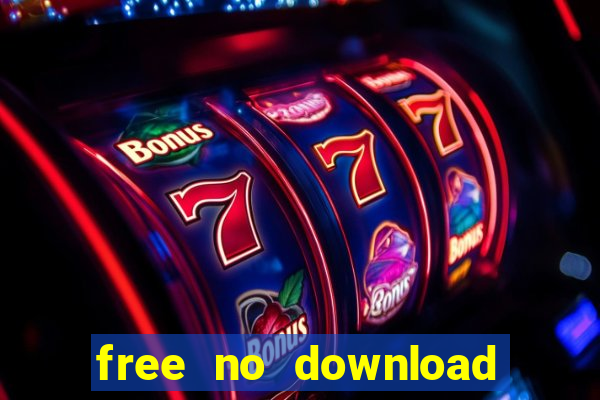 free no download slot machines