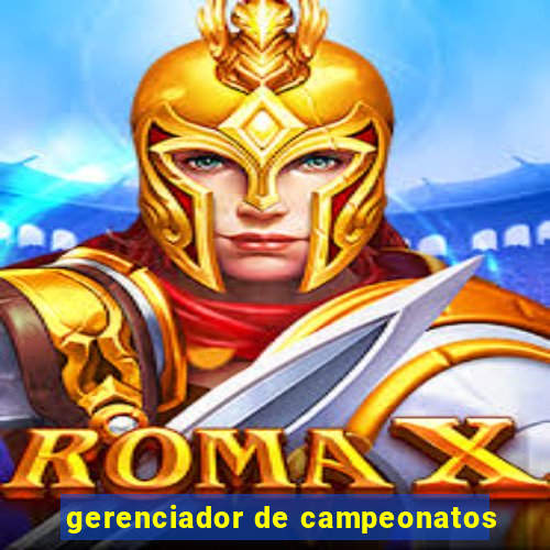 gerenciador de campeonatos