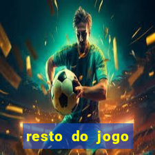 resto do jogo placar atual