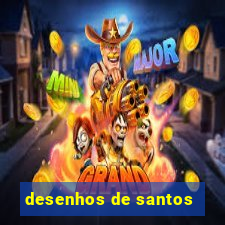 desenhos de santos